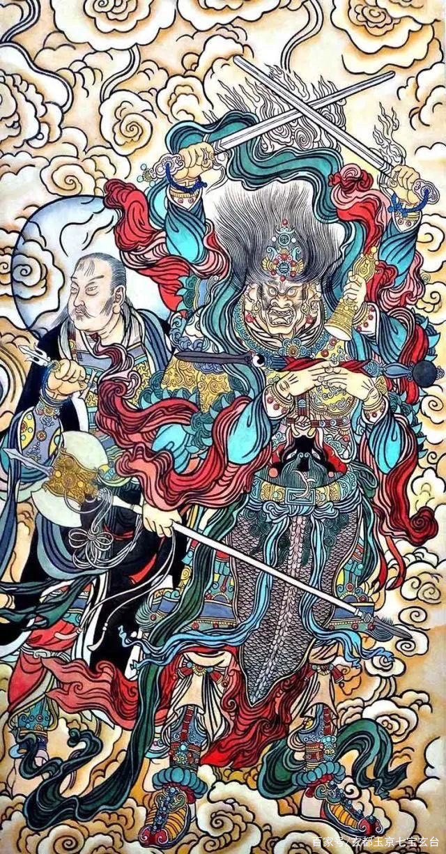 道教中赫赫有名的玄天上帝真武大帝，真武大帝父母是指哪两位尊神_百科TA说