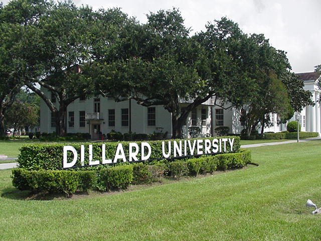  p>迪拉德大学(dillard university)成立于1869年,由黑人开办,同时还
