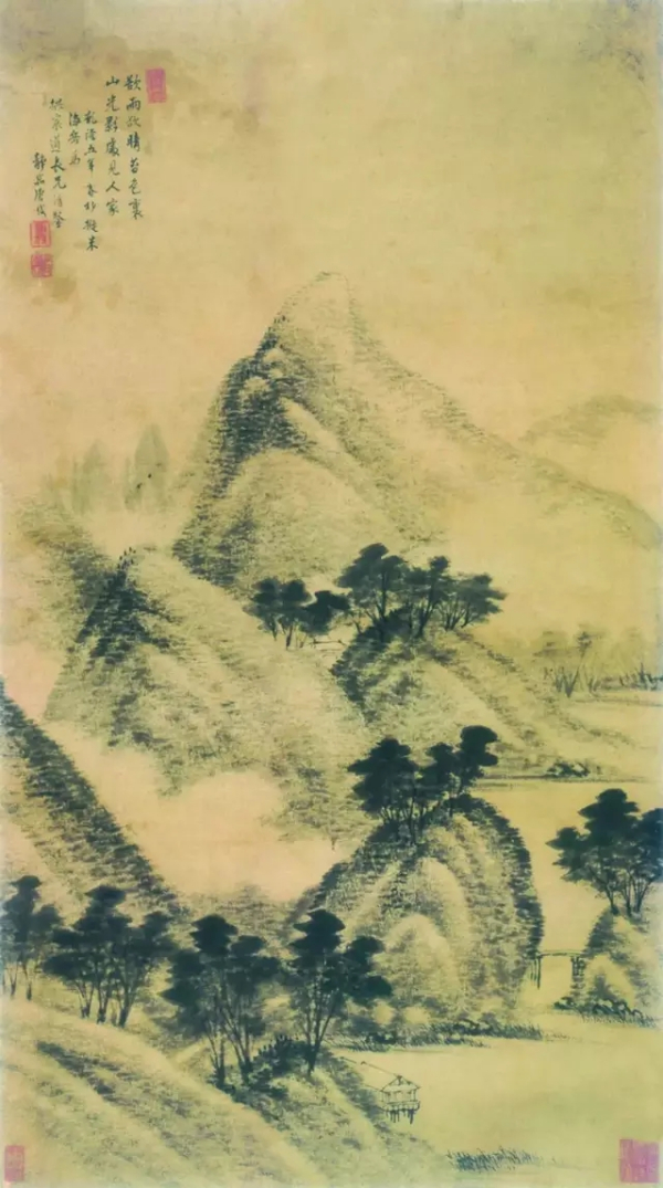 山水图（清代唐岱创作中国画）_百度百科
