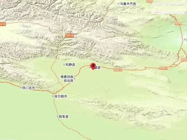  p>2019年3月5日6时28分,新疆巴音郭楞州和硕县发生3.