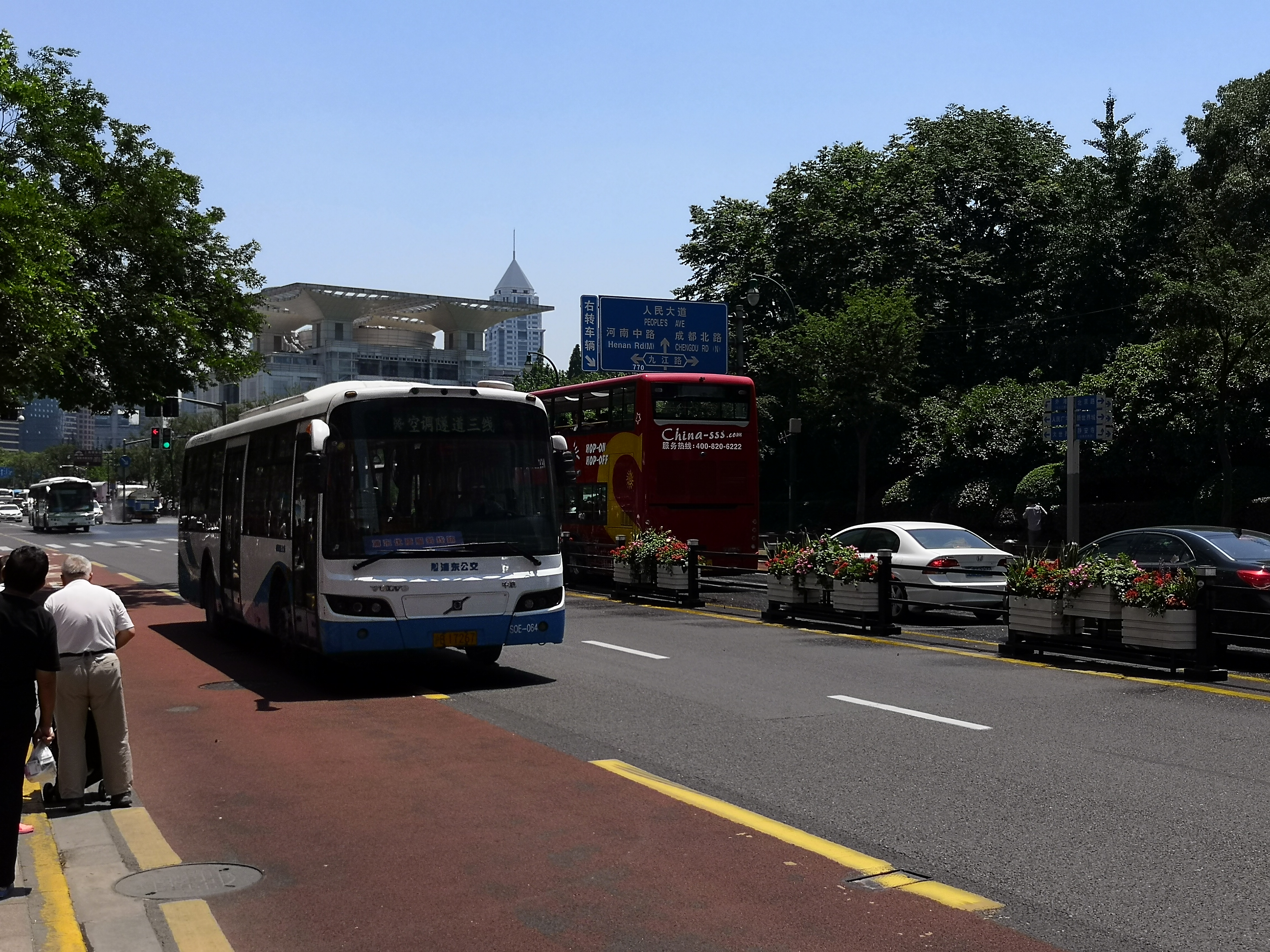 上海公交隧道三线