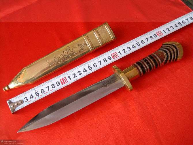  p>保安腰刀有许多传奇的故事和传说.