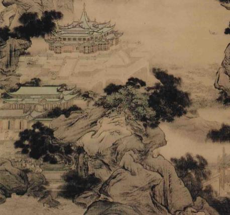 《骊山避暑图》是清代 a target="_blank" href="/item/袁江/28959"