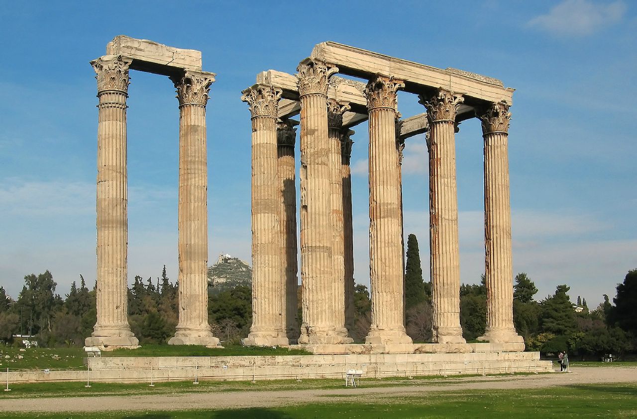  p>宙斯神庙位于希腊 a target="_blank" href="/item/雅典卫城">雅典