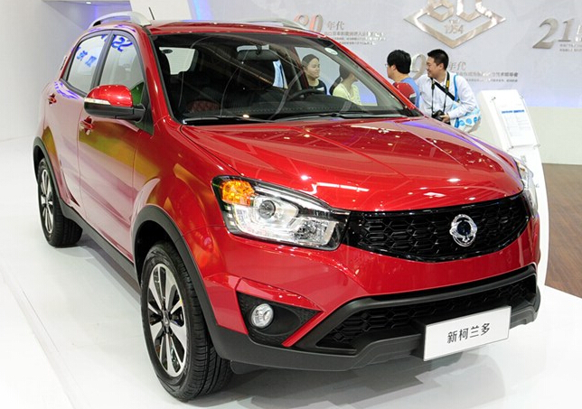双龙汽车公司2014年新推出的一款suv车型,新款柯兰多外形内饰时尚动感