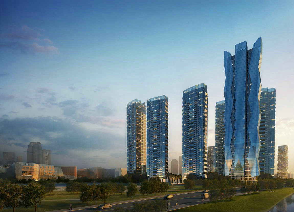 世欧王庄财富双子塔