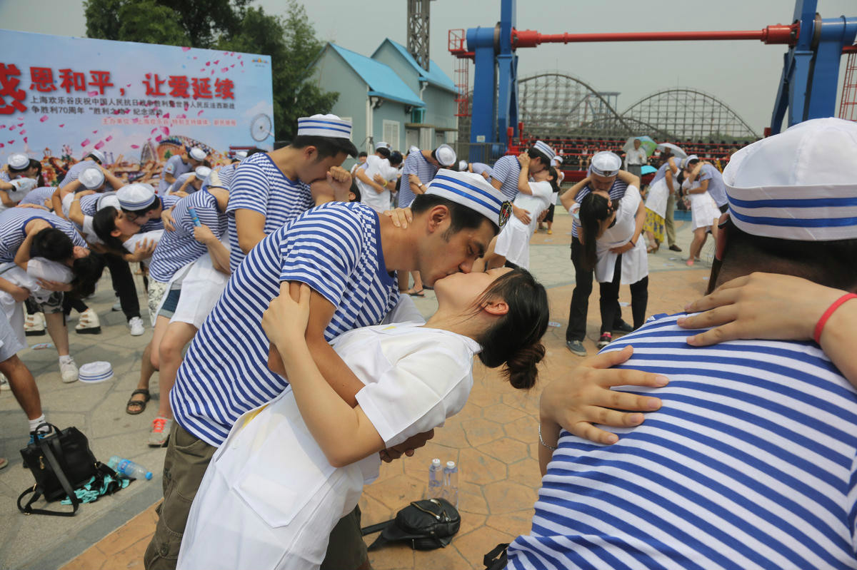 时代广场胜利日之吻