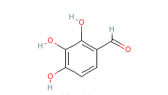  p>2,3,4-三羟基苯甲醛,一种有机化学物质,分子式:c sub>7 /sub>h sub