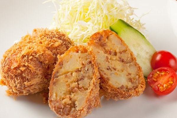 黑椒牛肉土豆饼