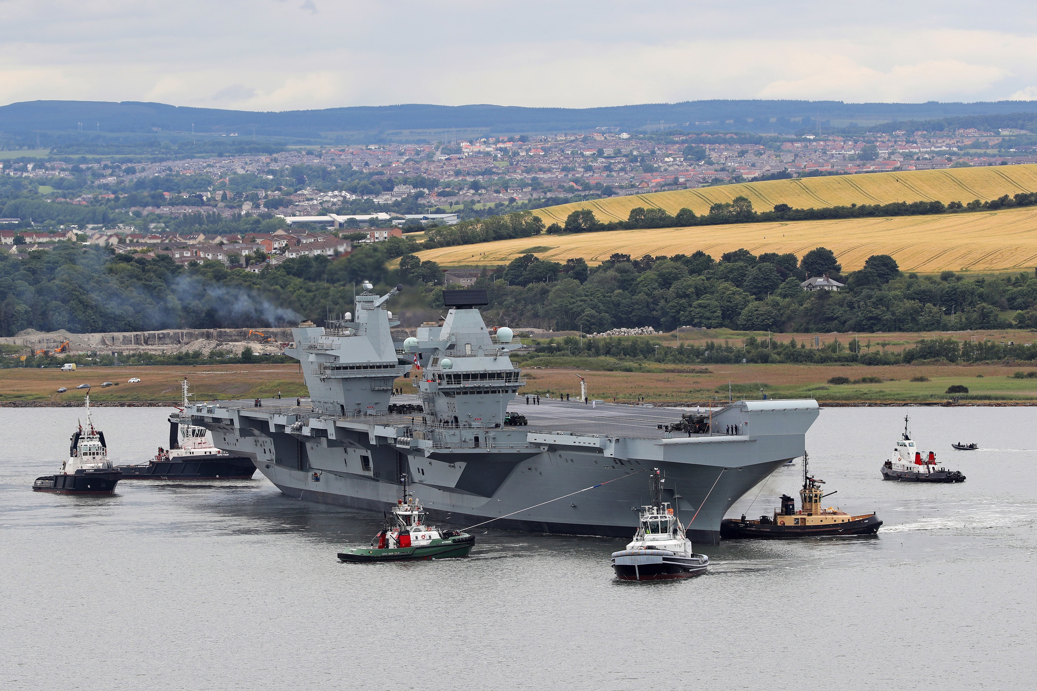 英国伊丽莎白女王号航空母舰