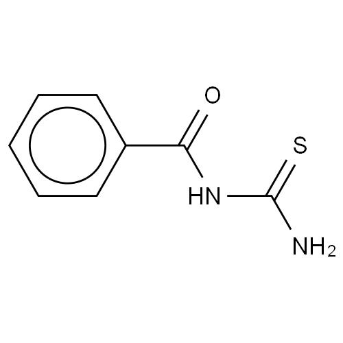  p>1-苯甲酰-2-硫脲是化学物质,分子式是c8h8n2os. /p>