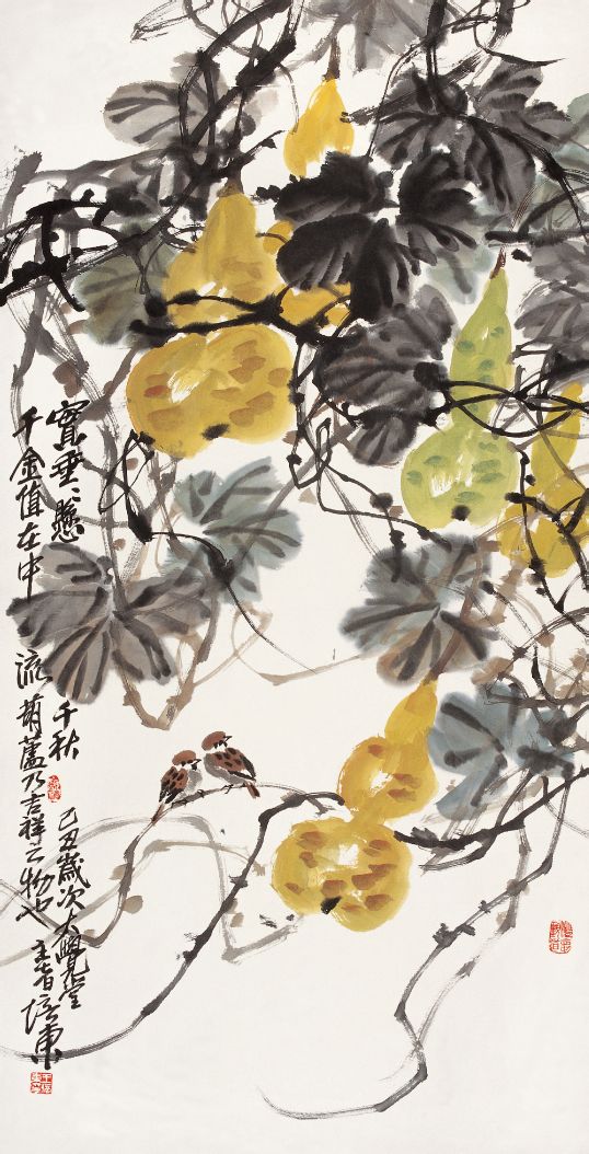 王培东,当代著名大写意 a target="_blank" href="/item/花鸟画