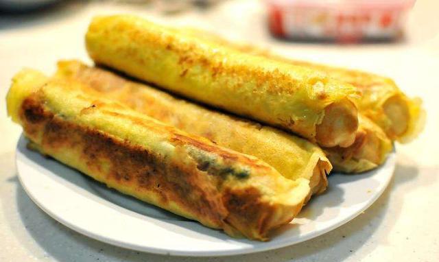 杭城地道小吃葱包桧