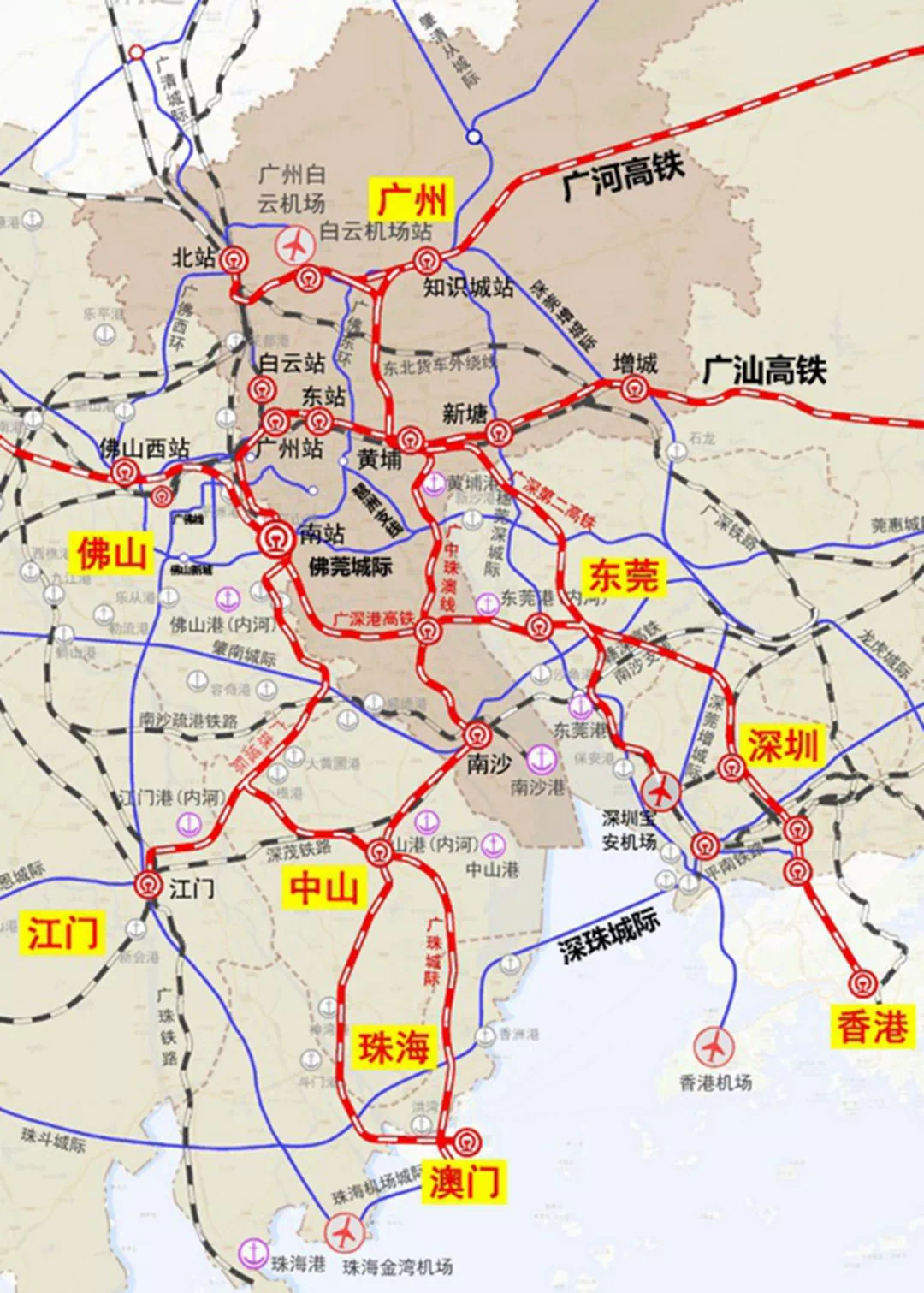 广州铁路枢纽