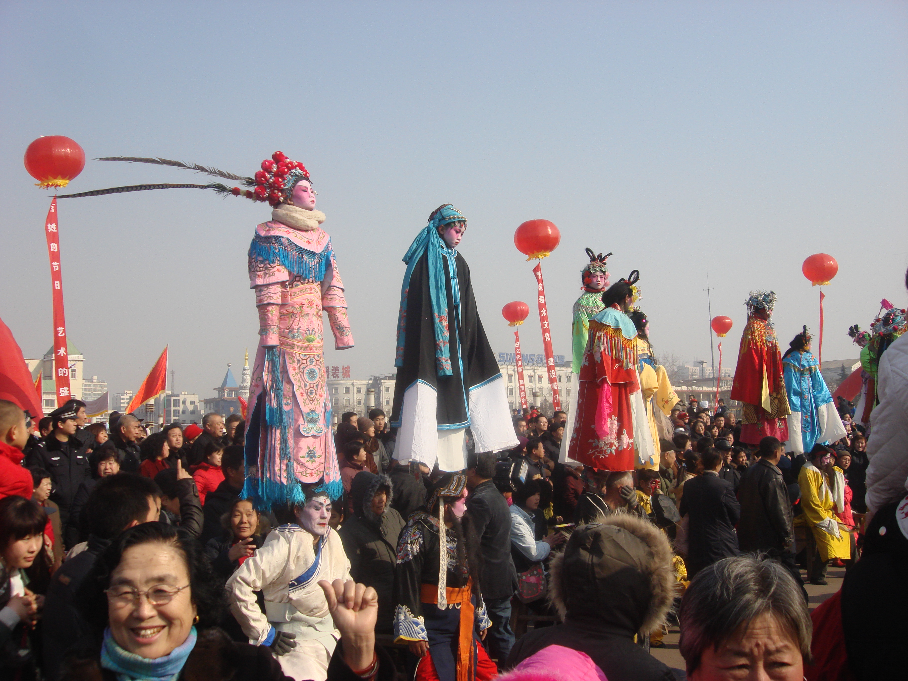 抬阁(芯子,铁枝,飘色)(葛渔城重阁会)