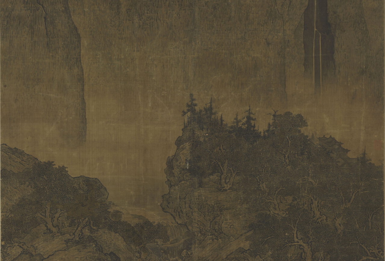 溪山行旅图（北宋范宽创作的绢本墨笔画）_百度百科