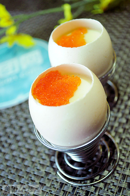 鱼子蒸蛋