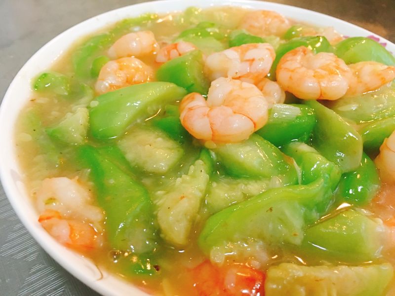 虾仁浸丝瓜