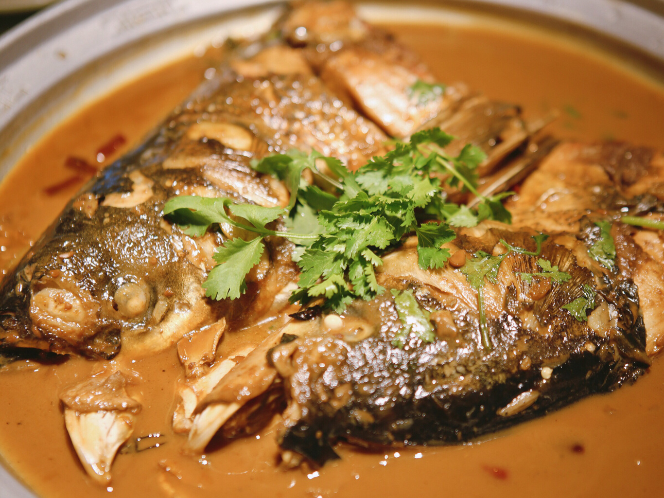 日式红烧鱼头