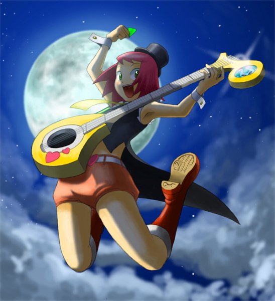  p>响美空是《流星洛克人》中虚拟人物,开朗活泼的明星,是受欢迎的