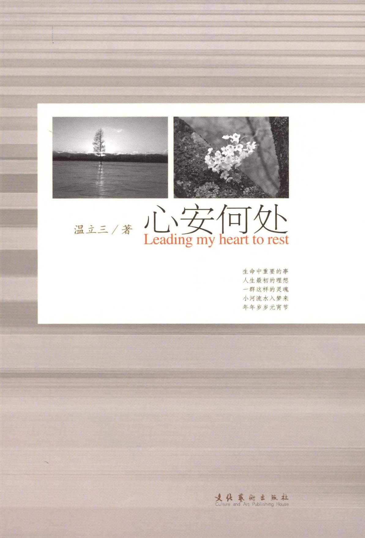 00zw">《心安何处》是2009年文化艺术出版社出版的图书,作者是温立三