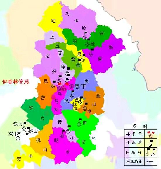 现行体制为政企合一,和 a target="_blank" href="/item/伊春市人民