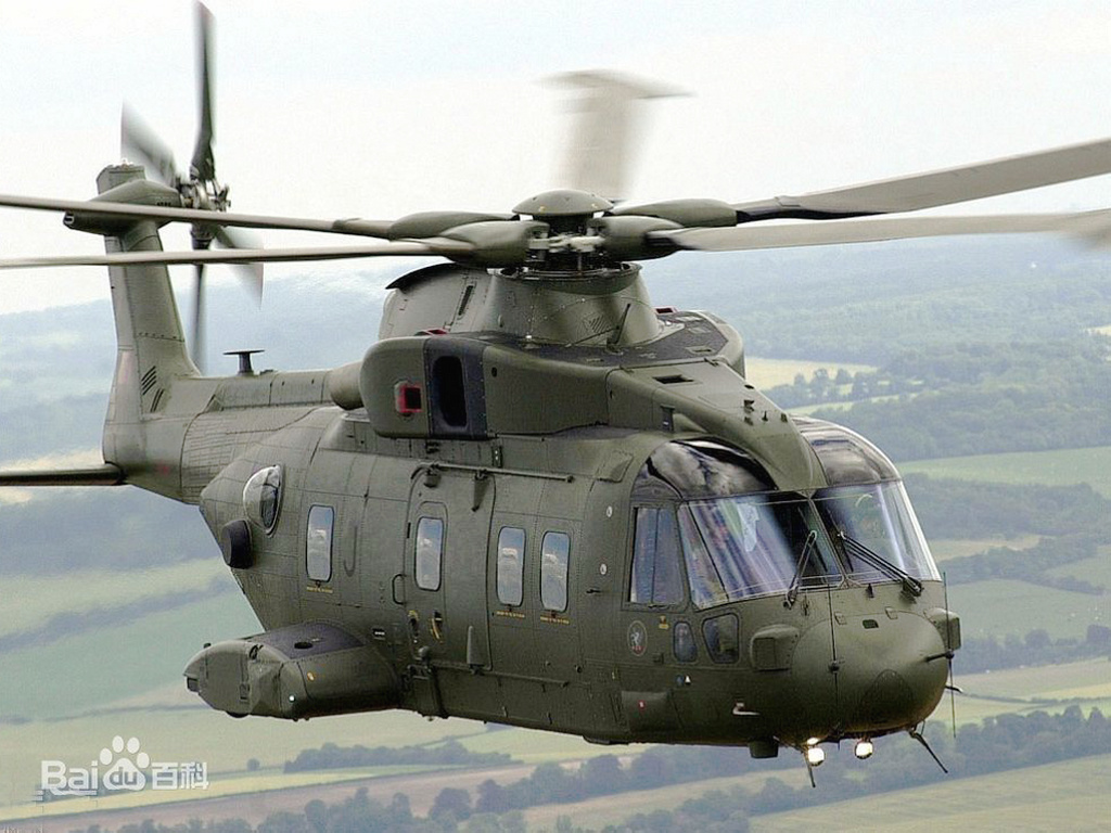 译文:灰背隼),是欧洲阿古斯塔·维斯特兰公司研制的一种多用途直升机