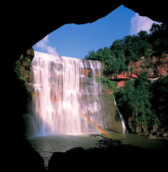 赤水十丈洞瀑布群