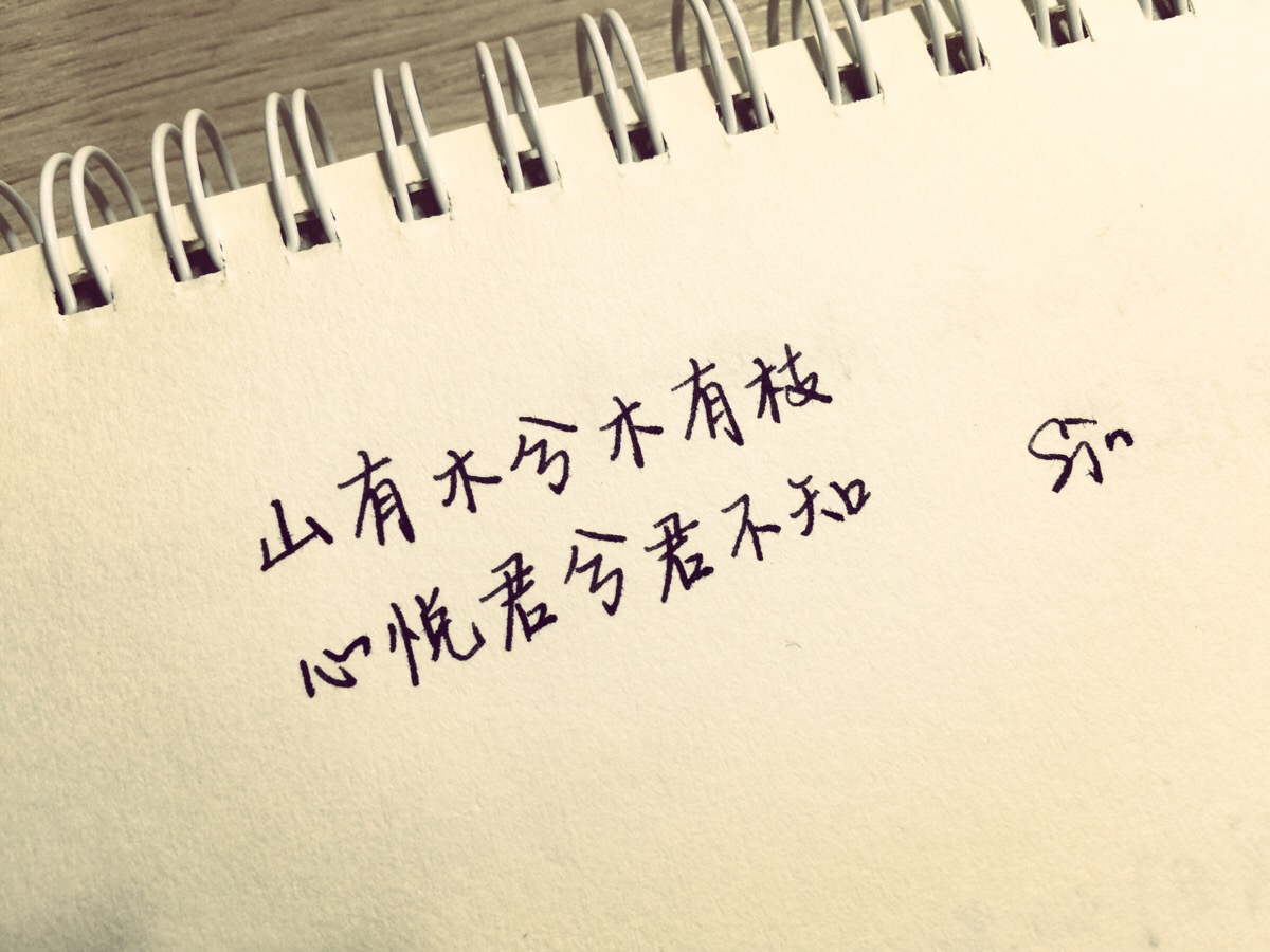 山有木枝木有兮