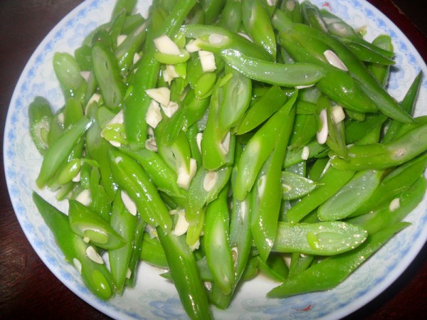 蒜泥四季豆