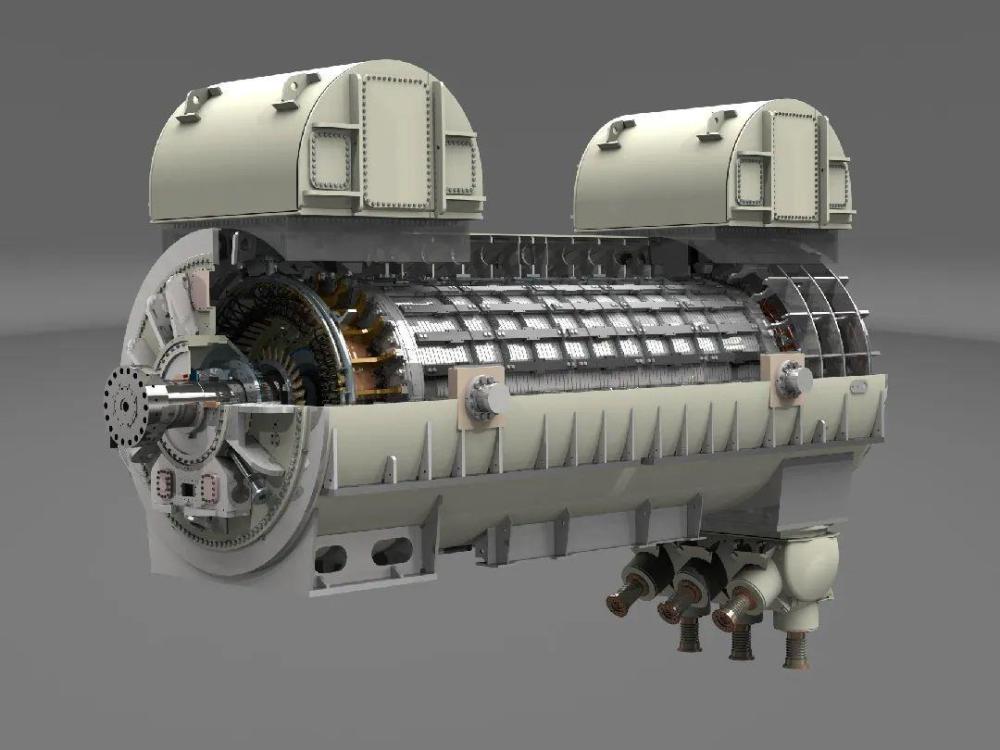 水氢氢冷发电机