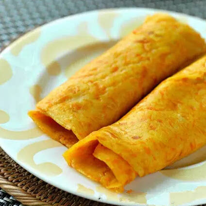 南瓜豆渣薄饼