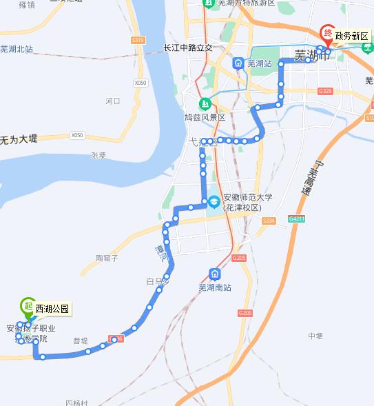 芜湖公交特6路