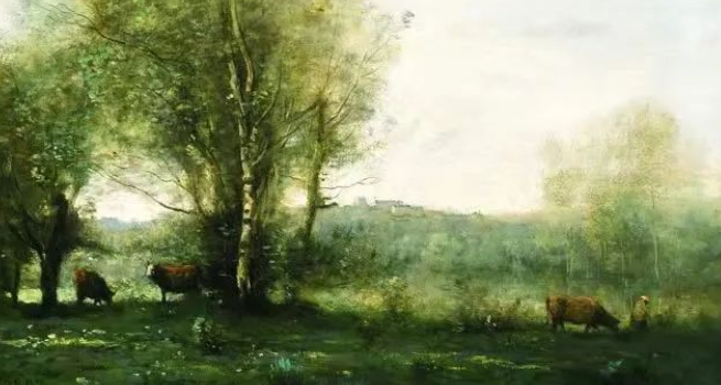 法国画家柯罗的风景画到底有什么样的魅力呢?_百科TA说