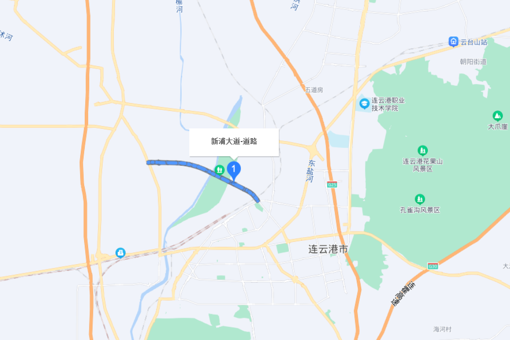  p>    新浦大道是位于连云港市海州区的道路.  /p>