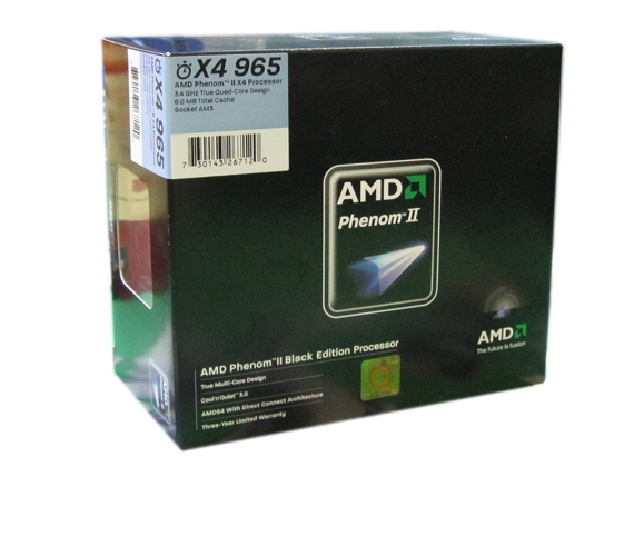 amd 羿龙ii x4 965(黑盒)