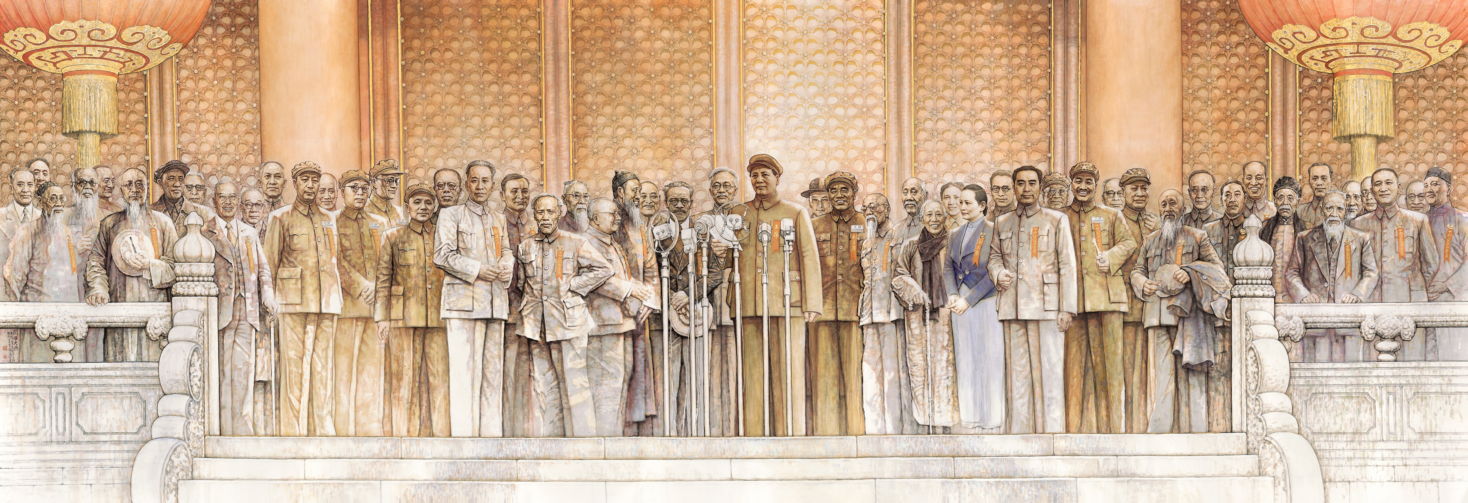 受教于王子武先生,周思聪先生,专攻中国人物画.