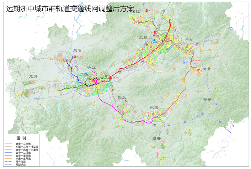 金华轨道交通金兰线