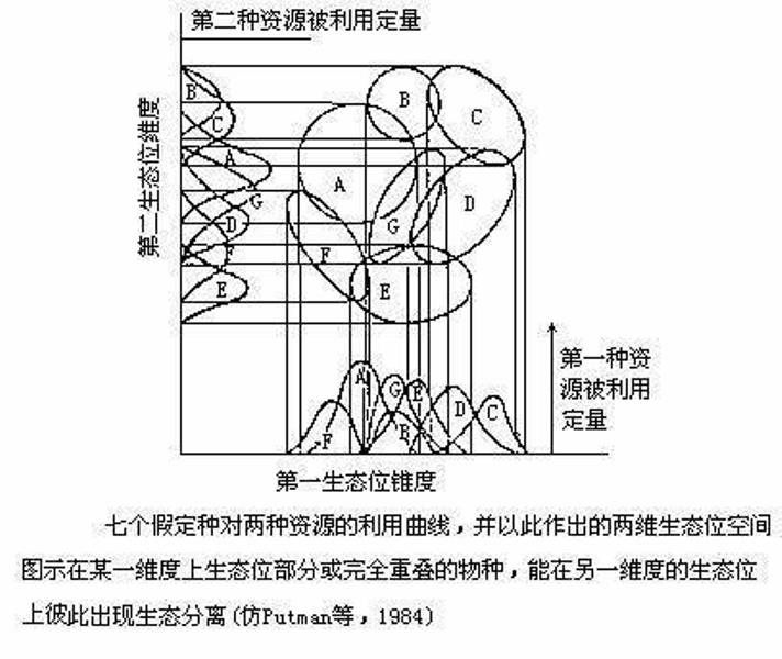  p>生态位是指一个种群在生态系统中,在时间空间上所占据的位置及其与