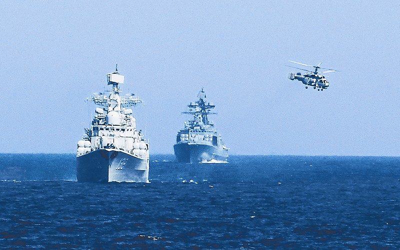  p>中俄"海上联合——2014"军事演习是指于2014年5月20日至26日在中国