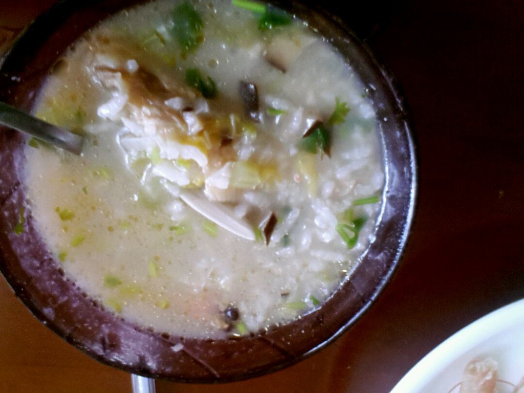 海鲜剩饭粥