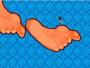  p>《躲避臭脚》是一款动作小游戏,游戏大小为61k. /p>