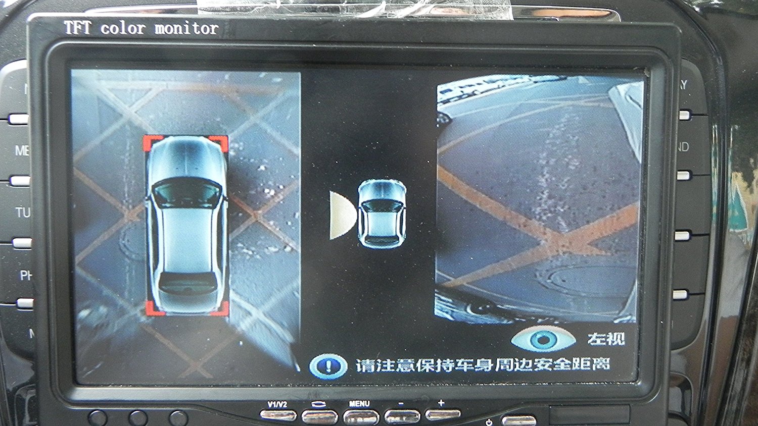 360度全景倒车影像