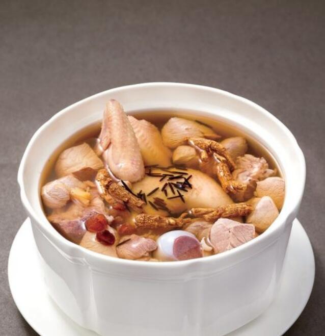 西洋参炖桂圆肉