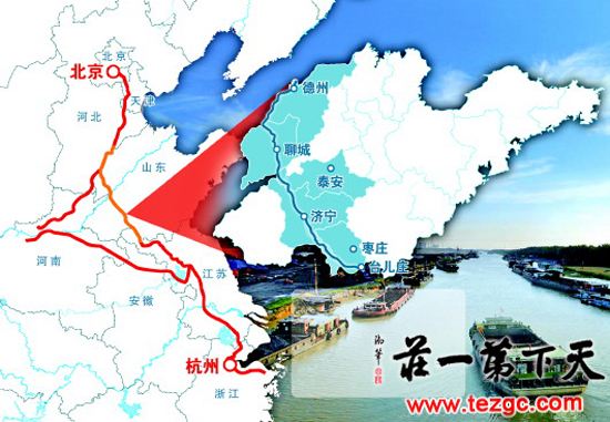京杭大运河山东段