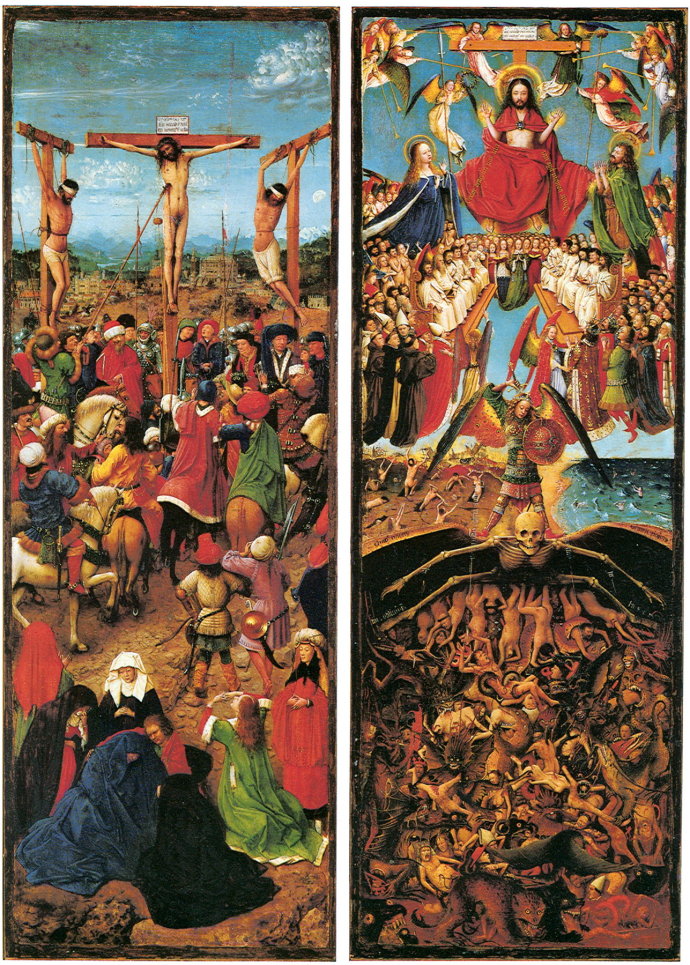 胡伯特·凡·艾克画十字磔刑