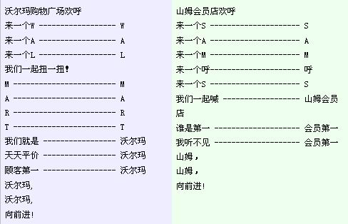 沃尔玛企业文化