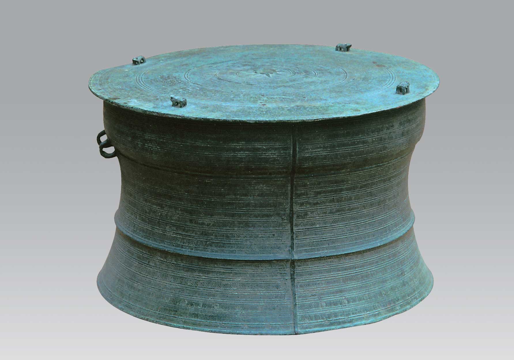 东晋义熙铭文铜鼓