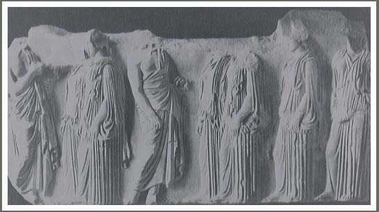 巴底隆神庙饰带浮雕