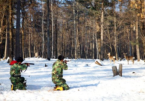露水河长白山狩猎场